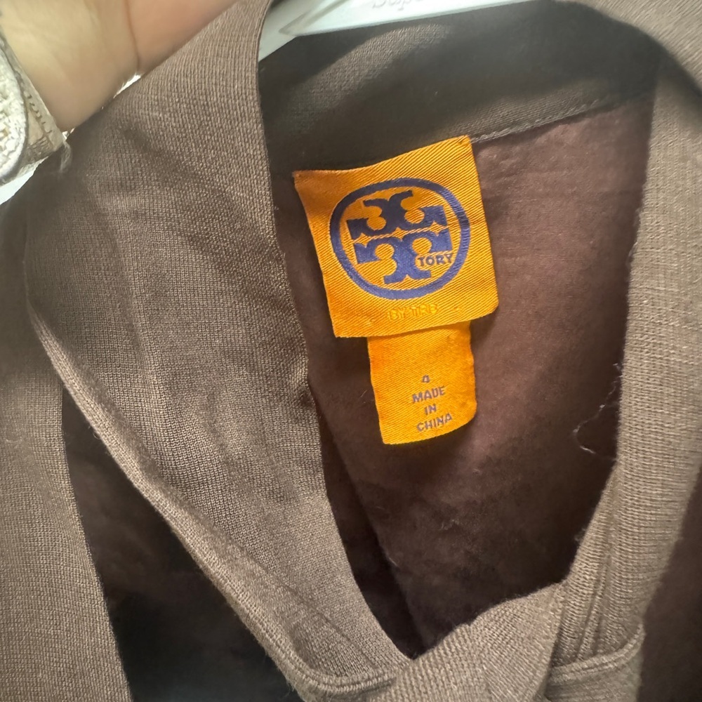Tory Burch Chocolate Brown Pullover - image 3